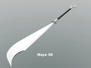 Orta&ccedil;ağ kılıcı 3D Model