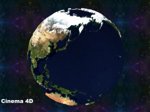 scale relief topographic world map 3D Model
