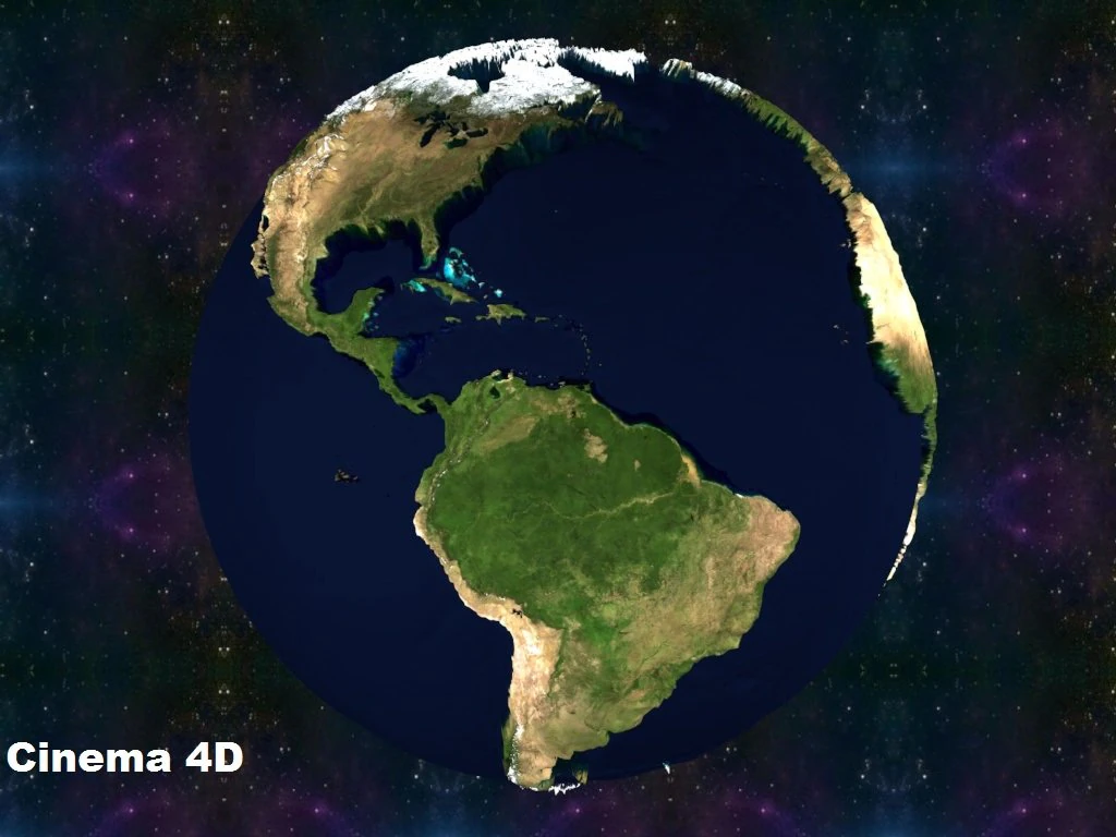 scale relief topographic world map 3D Model .c4d .max .obj .3ds .fbx .stl .blend 