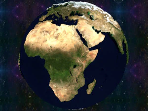 scale relief topographic world map 3dprinter scale 1in50000000 3D Print Model