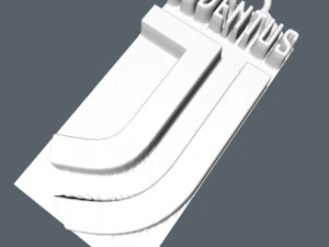 juventus keychain 3D Print Model