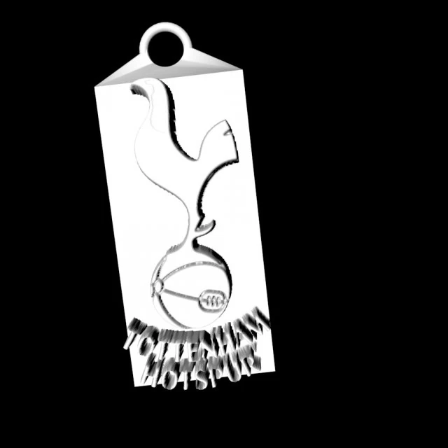 Тоттенхэм брелок 3D Принт Модель .c4d .max .obj .3ds .fbx .stl .blend 
