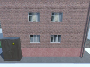apartment building 3D Model
