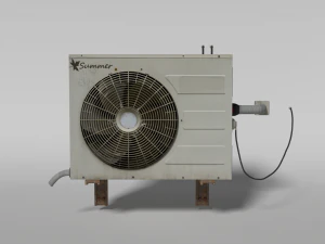 Low-Poly Conditioner 3D Model