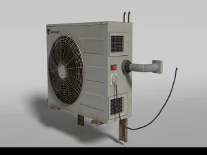Low-Poly Conditioner 3D Model