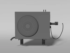 Low-Poly Conditioner 3D Model
