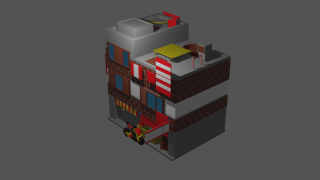 house 3D मॉडल .c4d .max .obj .3ds .fbx .stl .blend 