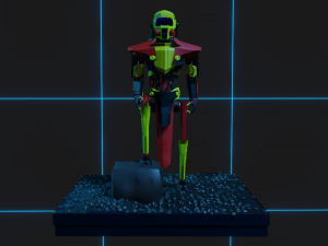 samurai 3D Model