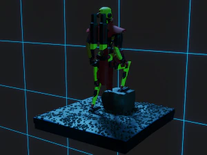 समुराई 3D मॉडल