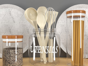 kitchen set 01 3Dモデル