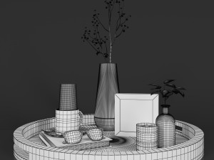 decorative set 3 3D Модель