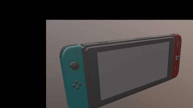 nintendo swith 3D Model .c4d .max .obj .3ds .fbx .stl .blend 