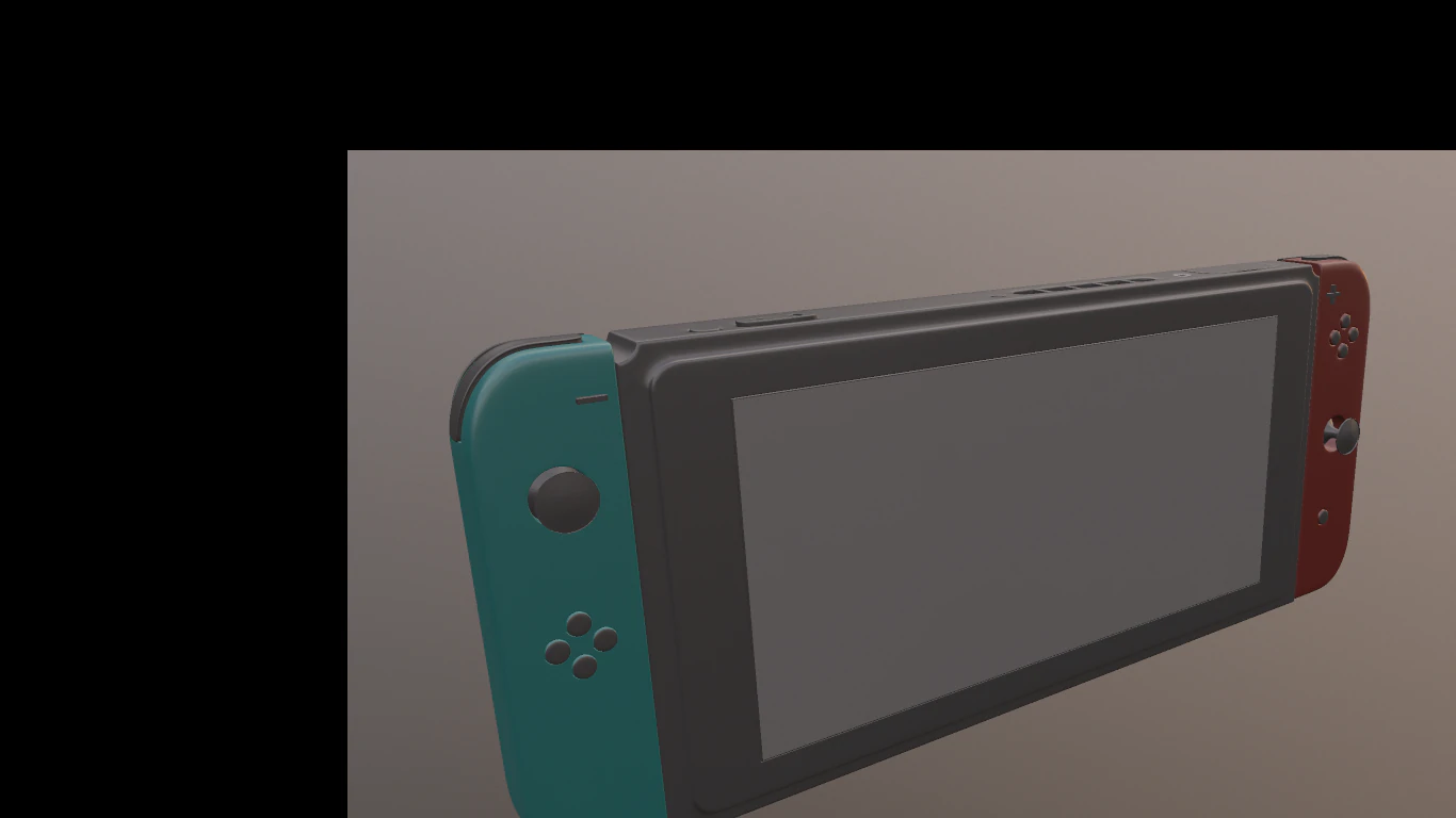 nintendo swith 3D Model .c4d .max .obj .3ds .fbx .stl .blend 