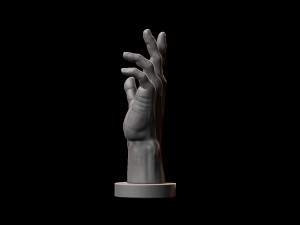 hand model for artists reference 3D 프린트 모델