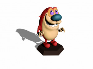 stimpy for 3d print Modèles 3D en vedette