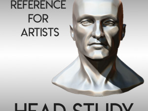 anatomy head study for artist reference 3D Принт Модель