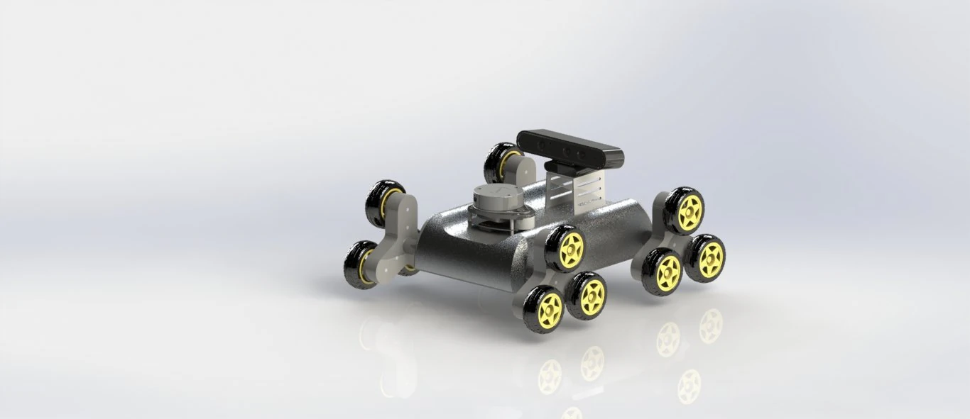 autonomous robotic car 3D Model .c4d .max .obj .3ds .fbx .stl .blend 