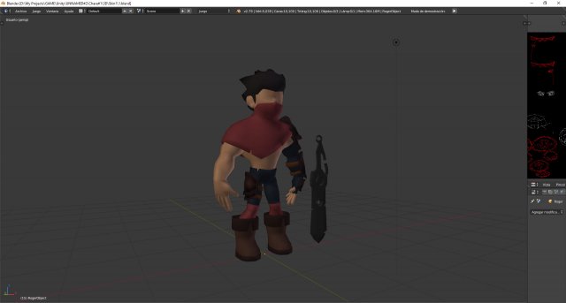 warrior hunter Model 3D .c4d .max .obj .3ds .fbx .stl .blend 