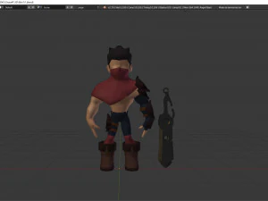warrior hunter 3D Model