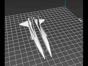 northrop f-5 tiger Modello di stampa 3D