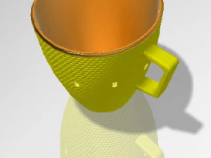 xícara de chá Modelo de Impressão 3D