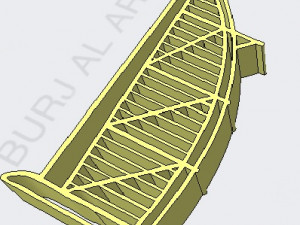 burj al arab 3D-printmodel