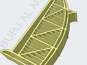burj al arab 3D Print Model