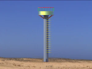 communication tower 3D Model
