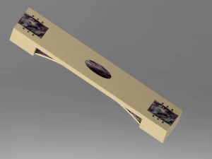 ドアハンドル 3Dモデル