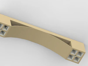 ドアハンドル 3Dモデル