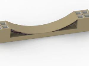 ドアハンドル 3Dモデル