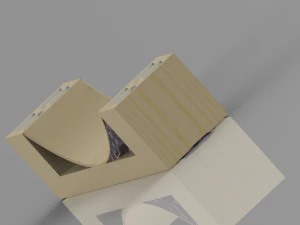 ドアハンドル 3Dモデル