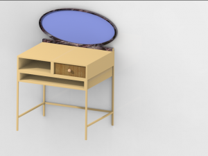 make up table 3D Model