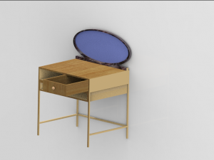 make up table 3D Model