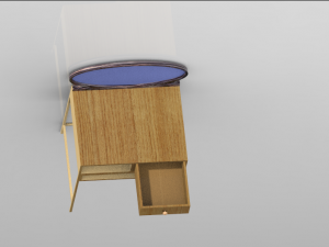 make up table 3D Model