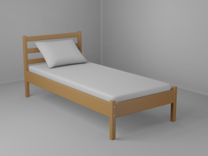 bed - sample 3D Model