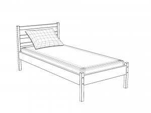 bed - sample 3D Model