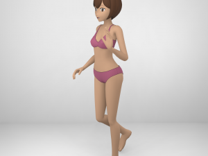 Female - Type 1 Model 3D
