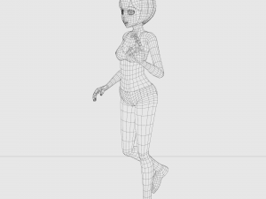 Female - Type 1 Model 3D