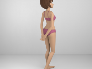 Female - Type 1 Model 3D