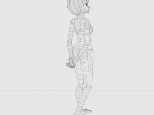 Female - Type 1 Model 3D