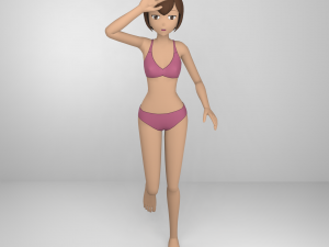 Female - Type 1 Model 3D