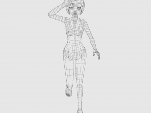 Female - Type 1 Model 3D