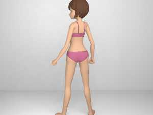 Female - Type 1 Model 3D