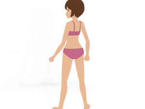 Female - Type 1 Model 3D