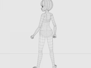 Female - Type 1 Model 3D