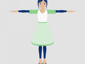 Female - Type 3 3D Model