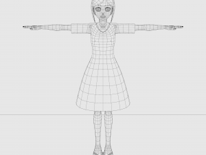 Female - Type 3 3D Model