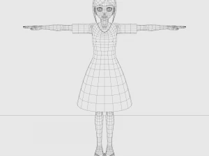 Female - Type 3 3D Model