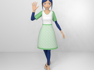 Female - Type 3 3D Model
